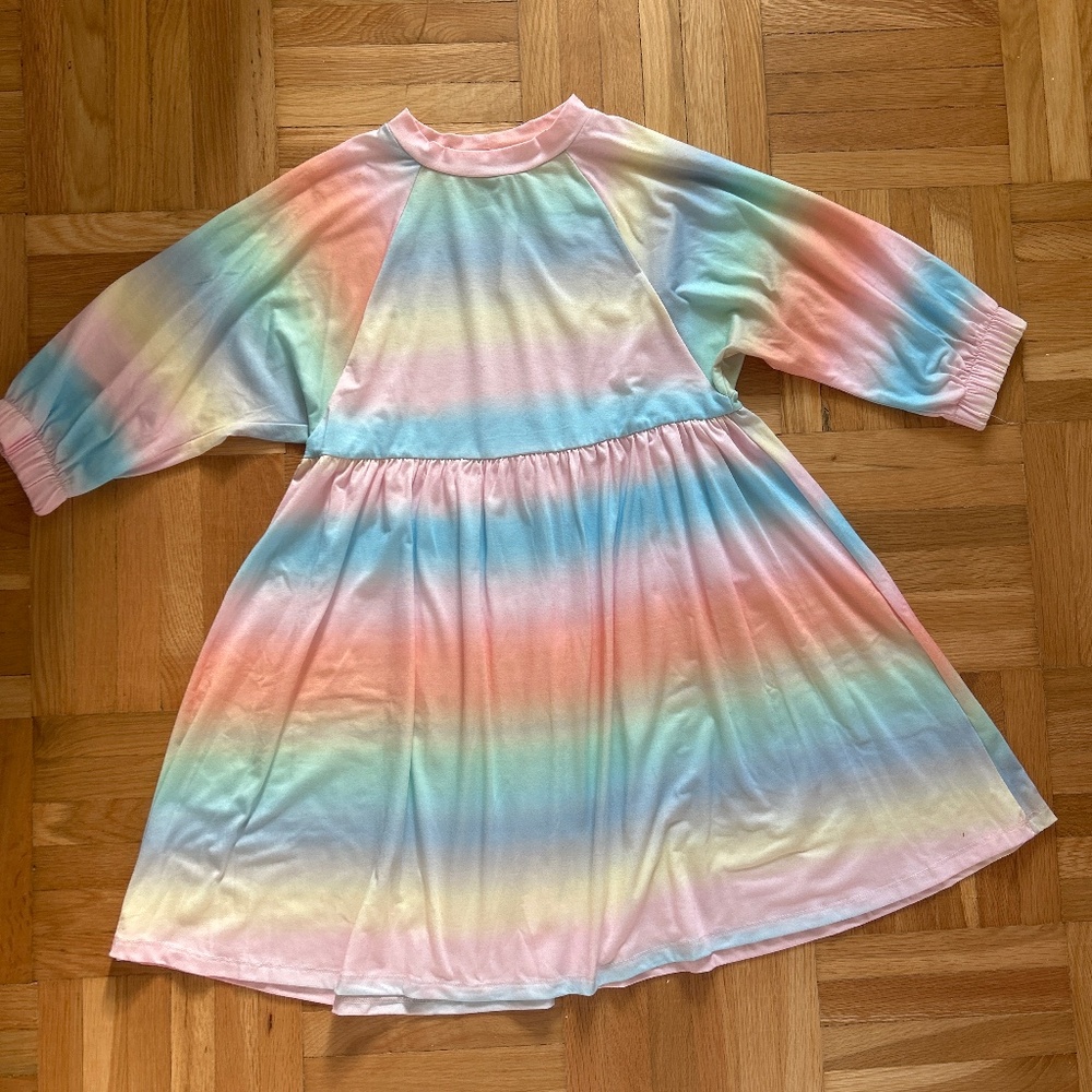 Asos rainbow dress